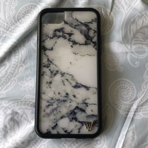 Marble Wildflower phone case for IPhone 6/7/8